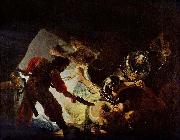 REMBRANDT Harmenszoon van Rijn The Blinding of Samson, oil